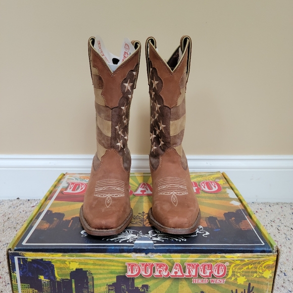 Womens Durango cowboots - Picture 4 of 7
